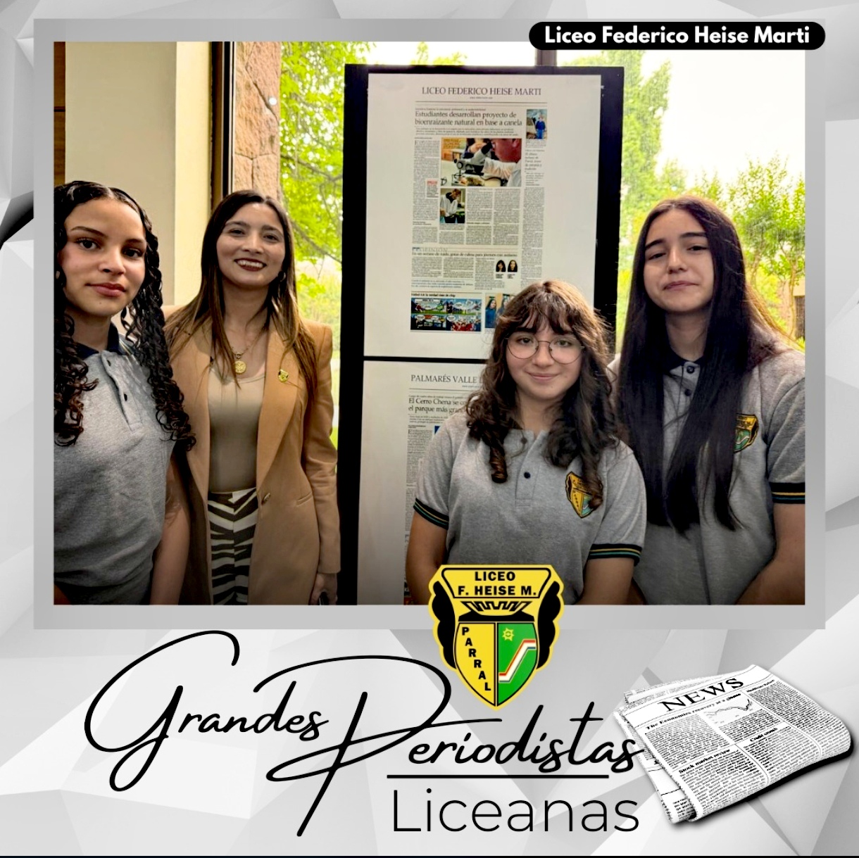 Alumnas en El Mercurio